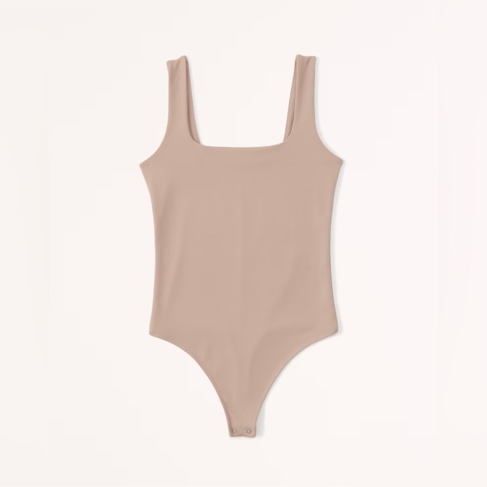 Abercrombie & Fitch Tan Camel Tank Top Bodysuit